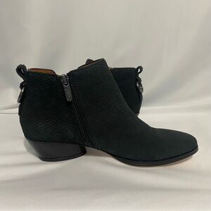 SARTO by Franco Sarto Sloan Black Ankle Boots Size 6.5 New No Box